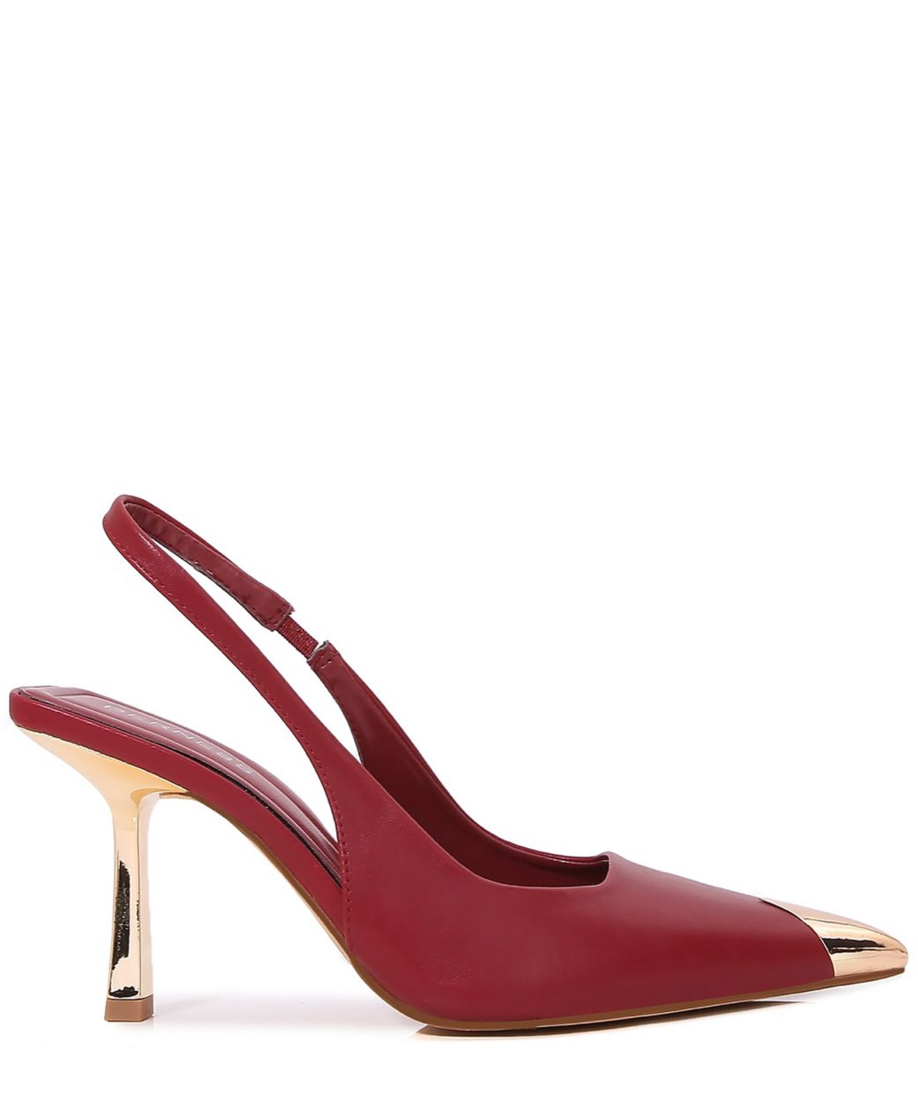 Zapato stilletto color vino