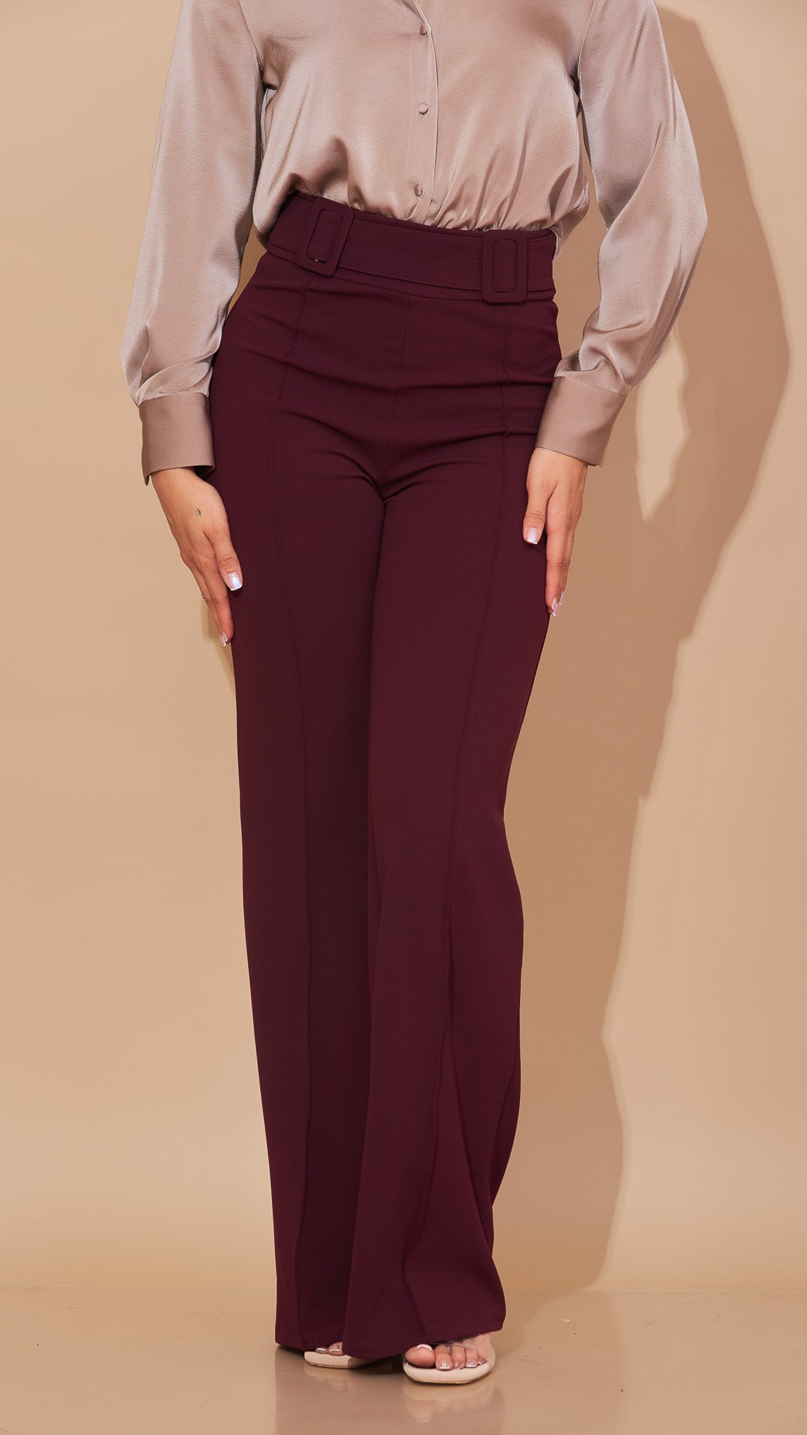 Pantalón vino strech