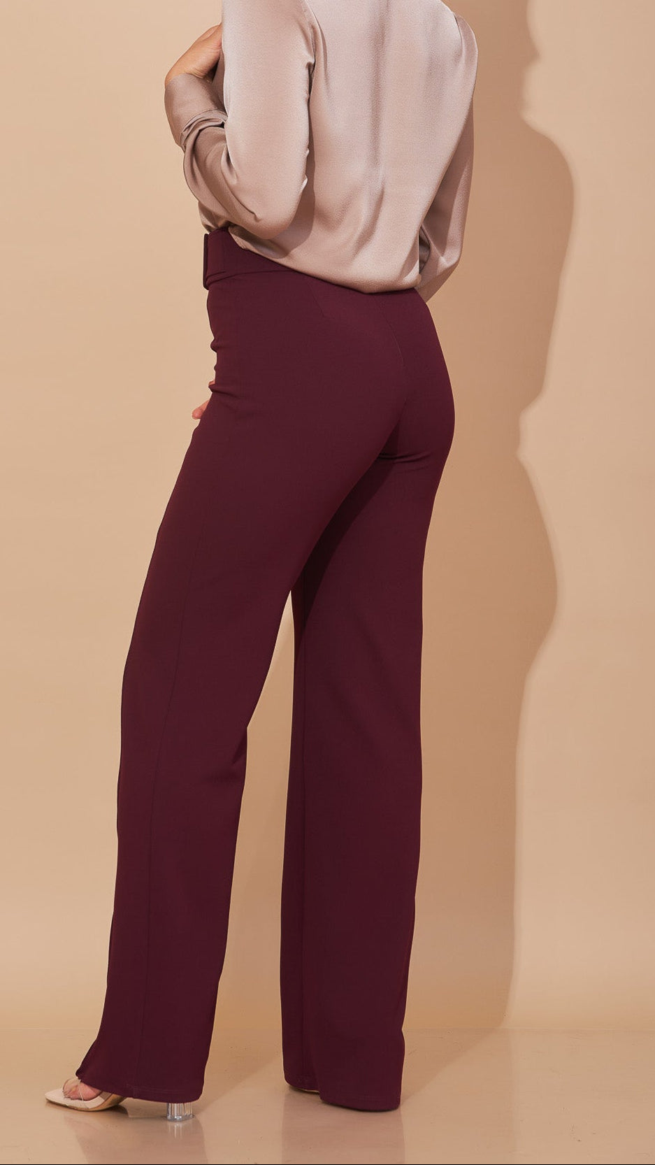 Pantalón vino strech