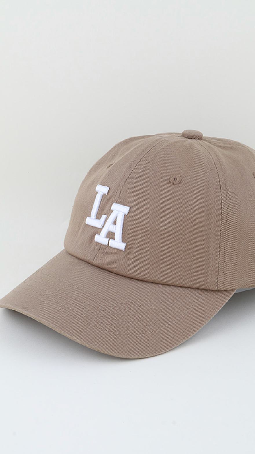 Gorra beige LA