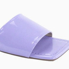Sandalias color lavanda